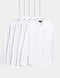 5pk Slim Fit Easy Iron Long Sleeve Shirts